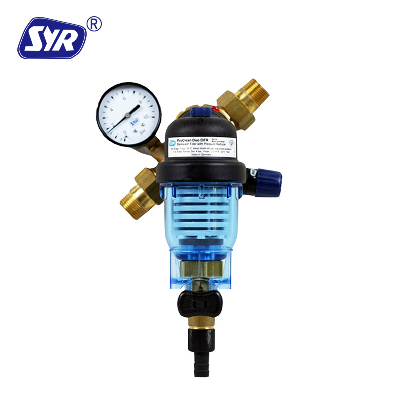 德國漢斯希爾SYR DUO D-FR 萬向穩(wěn)壓型中央凈水前置過濾器