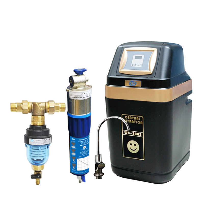 漢斯希爾前置ECO+中央軟水機3001-07+凈水器7315-028全屋凈水套餐（適合100平以下全屋使用）