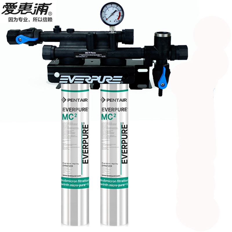 美國愛惠浦MC(2) Twin雙聯(lián)款商用凈水機適用于制冰機 咖啡機或者單位20人左右使用